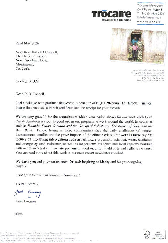trocaire letter 2026