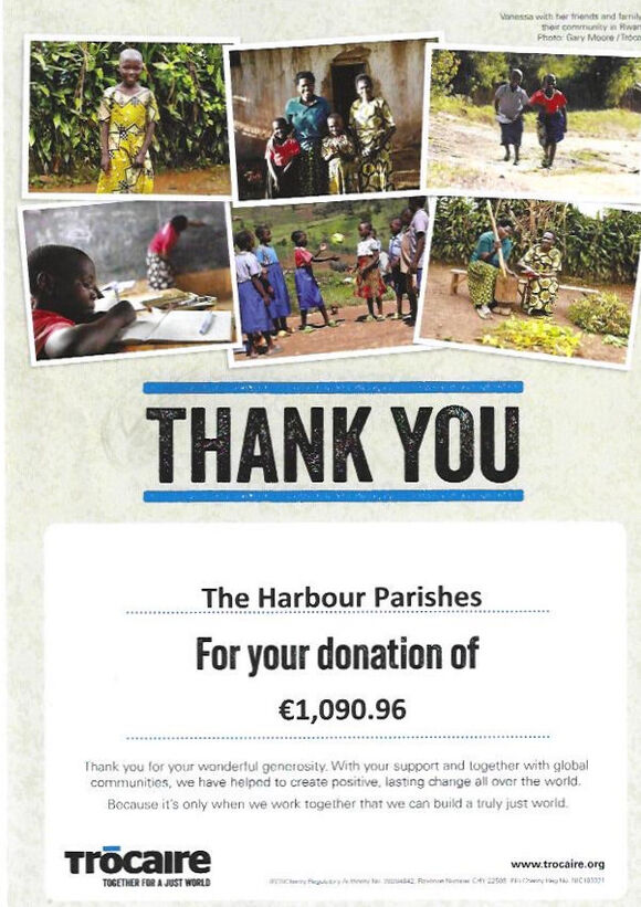 trocaire thankyou 2026